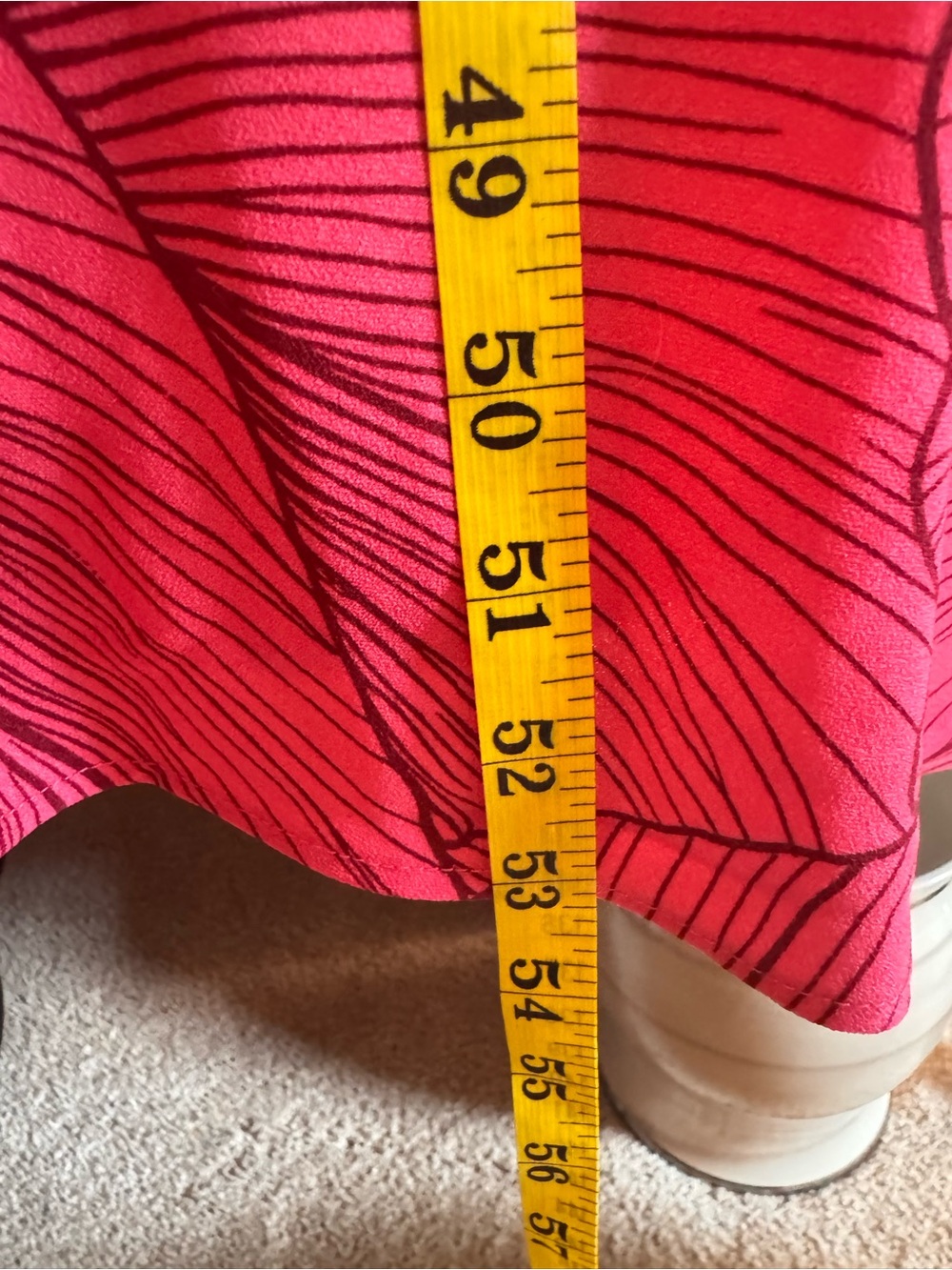 BRAND NEW Donna Karan Hot Pink & White Floral Halter Maxi Dress - Picture 10 of 13